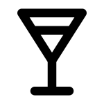 Martini Glass SVG Icon